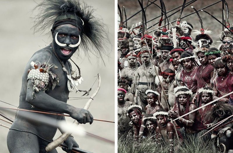 Племена разных стран в объективе фотографа
