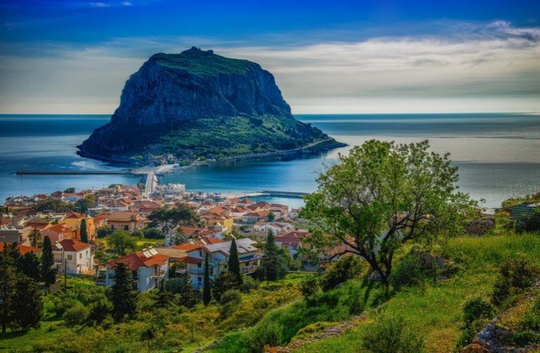 Топ ПЯТЬ самых красивых городов Греции