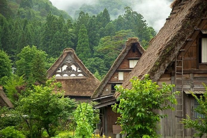 Сиракава. Традиционные японские поселения