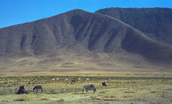 Древнейший вулкан Нгоронгоро