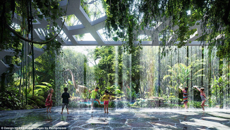 В Дубае откроют первый в мире отель с собственными джунглями