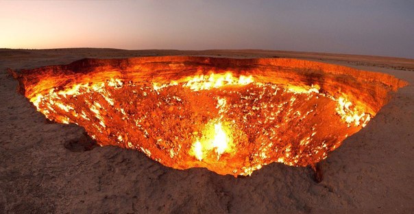 Дверь в ад - устрашающее явление в Туркмении