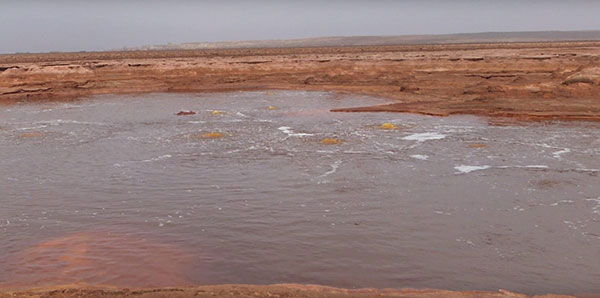 Гаэтале — самое соленое озеро в мире