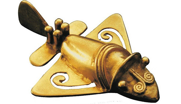 Загадка золотых "самолетиков" из древних захоронений