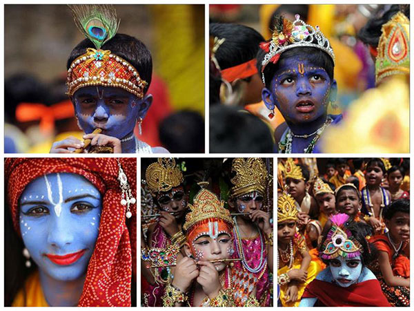 Праздник в Индии: День явления Кришны