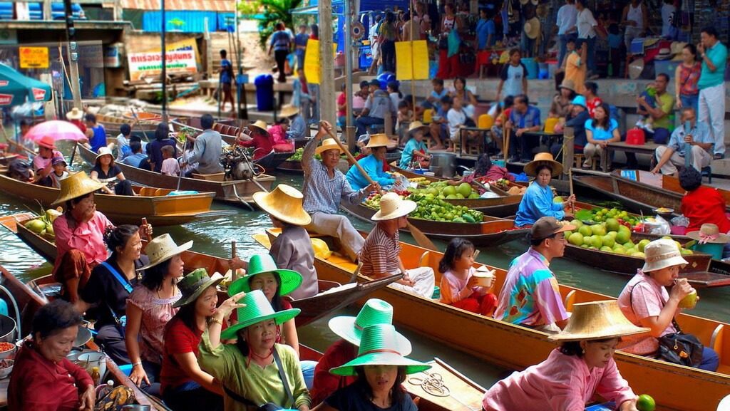 Базары, рынки и ярмарки Бангкока
