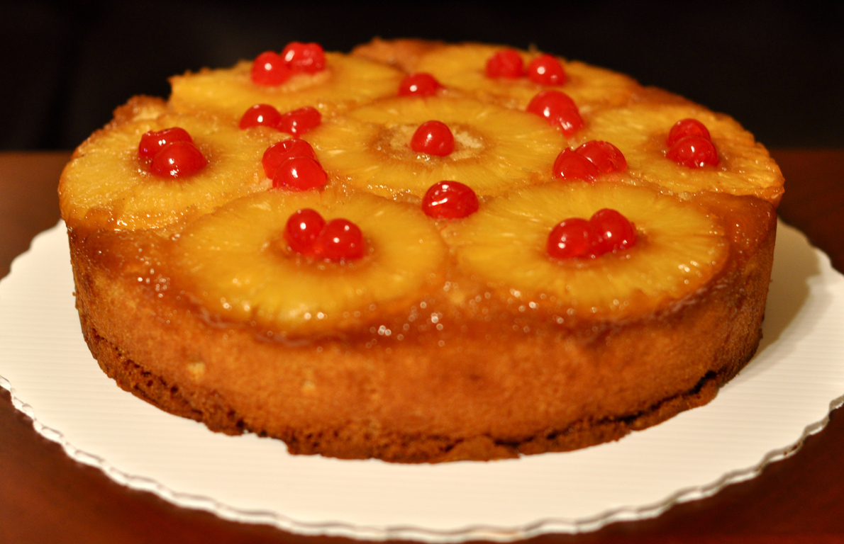Творожный пирог с ананасом
