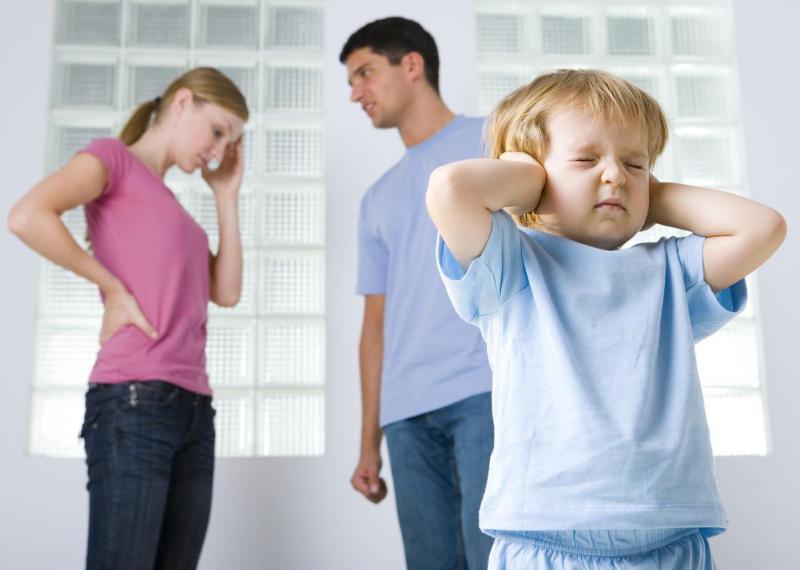 Как влияют ссоры родителей на ребенка