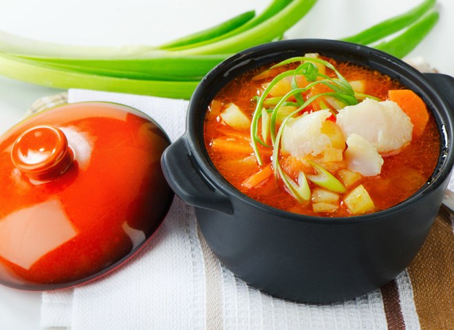 Рыбный суп: рецепт легкого постного блюда с овощами