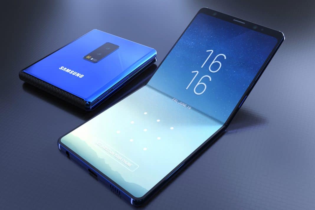 Складной смартфон от Samsung будет иметь 2 дисплея