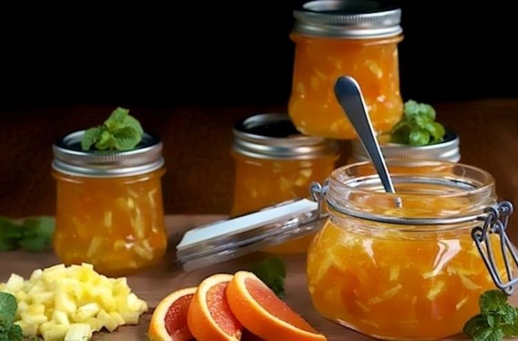 Рецепт яблочно-апельсинового варенья