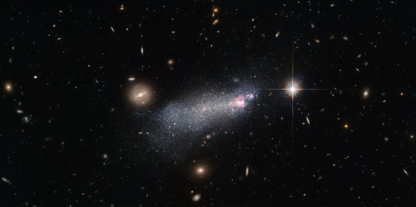 NASA открыли новую галактику