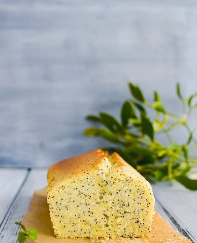 Лимонный пирог с маком