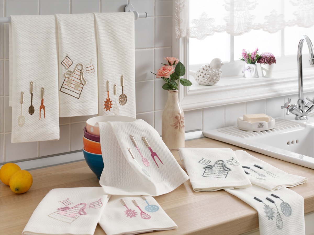 Кухонные полотенца - как новые: 4 простых секрета