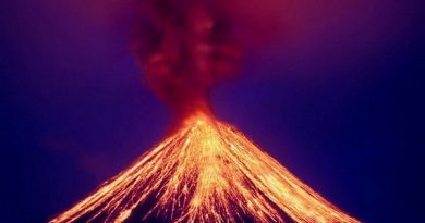 Когда произошло «неизвестное» извержение вулкана?