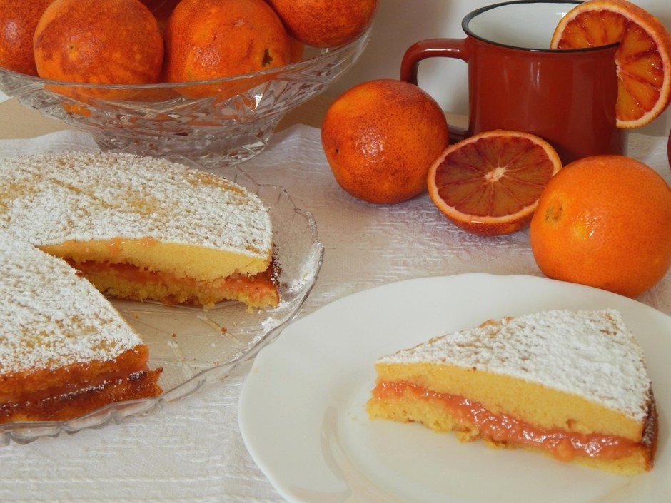 Пирог со вкусом апельсина