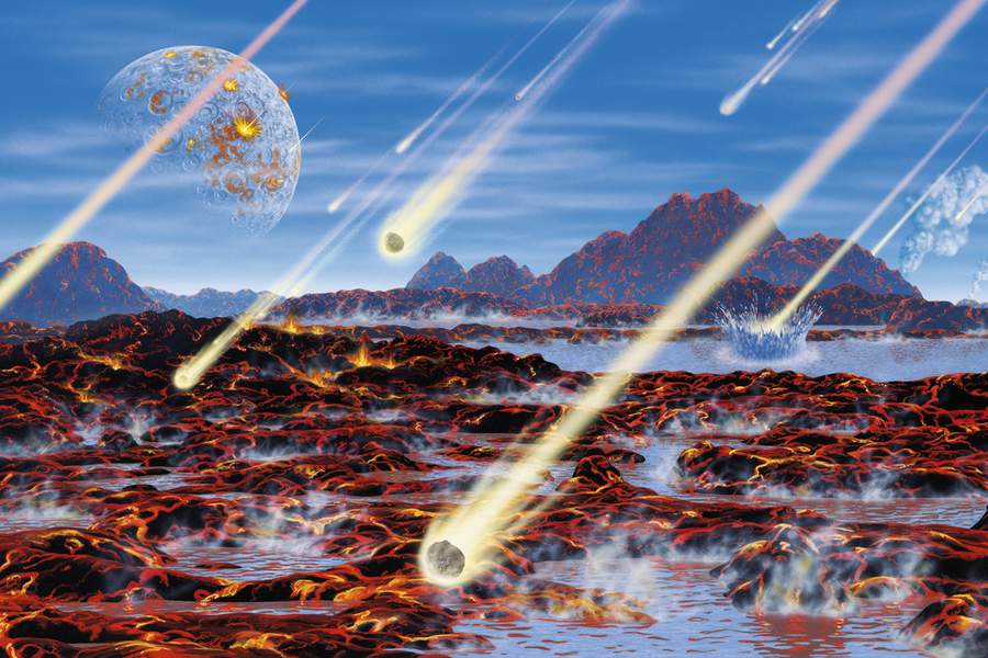 Стрельба камнями подтвердила возможность метеоритов принести на Землю воду