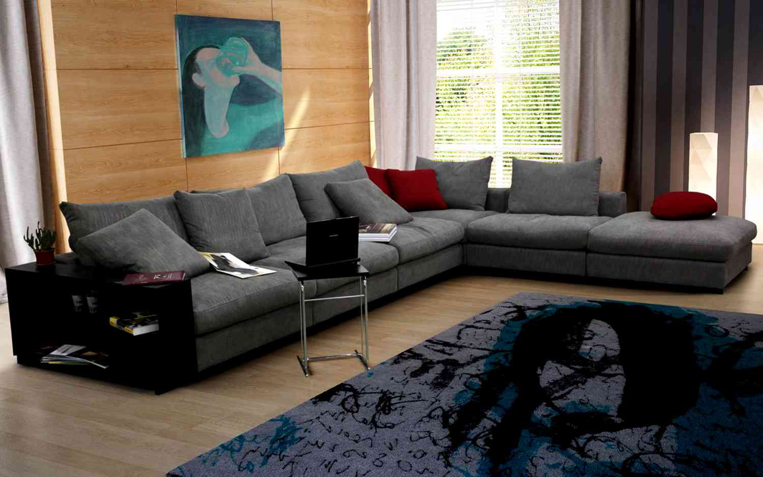 Выбор модели углового дивана в гостиную