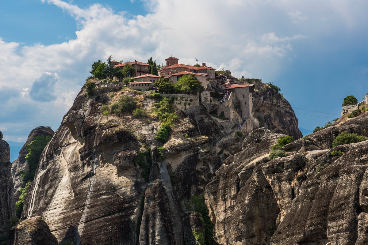 Парящие монастыри метеоры в греции