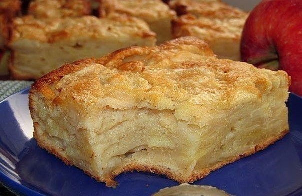 Яблочный пирог-суфле