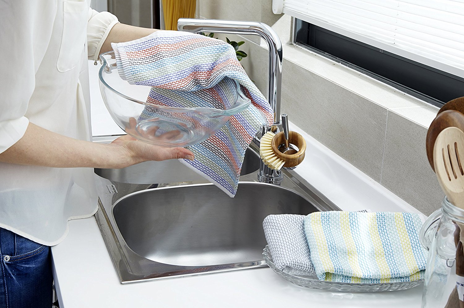 3 бюджетных способа сделать полотенца чище