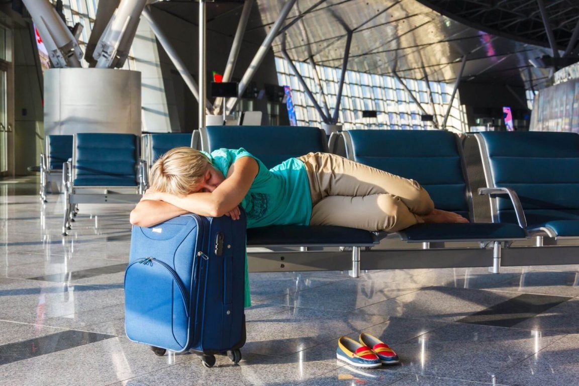 Как избежать кражи если заснули в аэропорту или на вокзале
