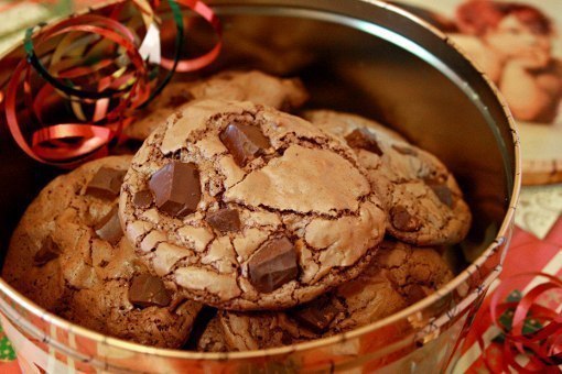 Готовим шоколадное печенье