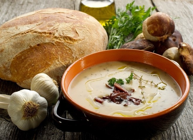 Грибной суп: рецепт по-деревенски