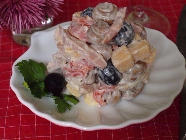 Превосходный салат "Праздничный"