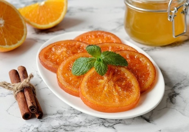 Готовим сладости — карамелизированные апельсины