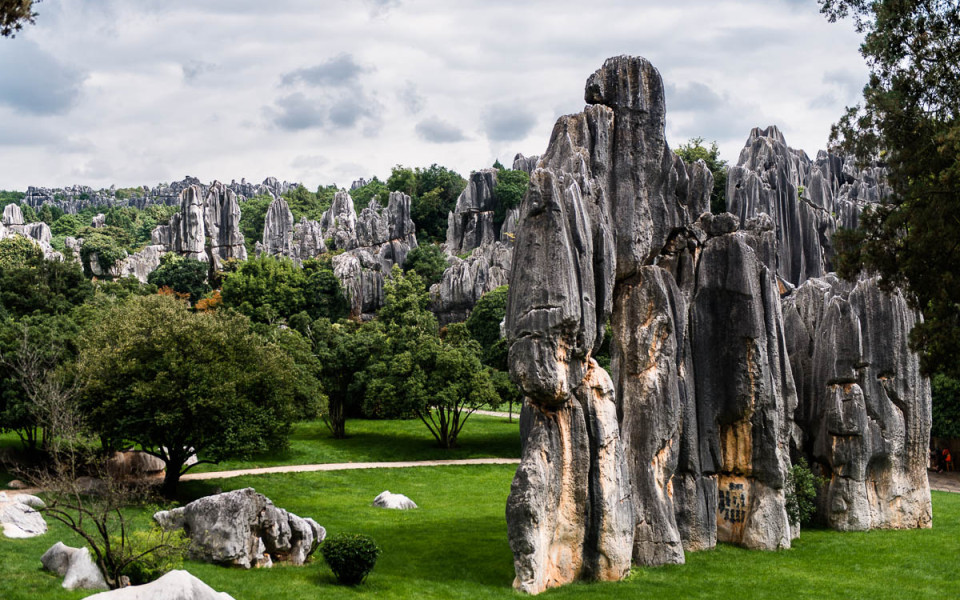 Каменный лес в китае фото