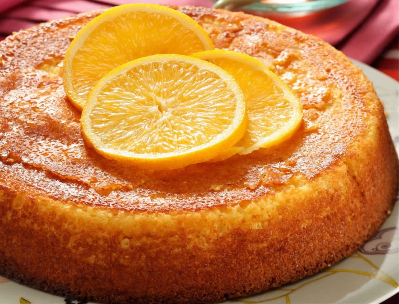 Пирог с апельсинами