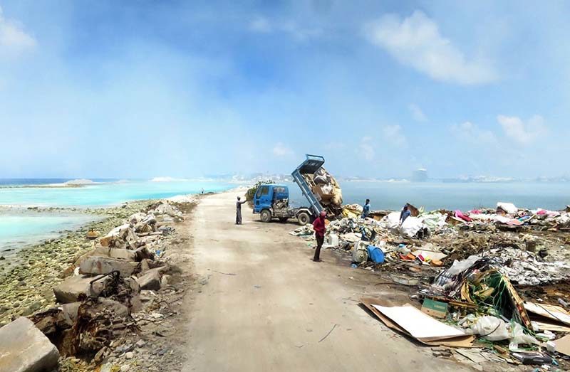 Остров мусора Тилафуши —обратная сторона Мальдив