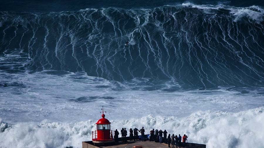 Где образуются самые большие в мире волны
