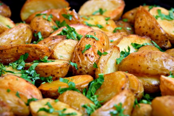 Ароматный запеченный картофель