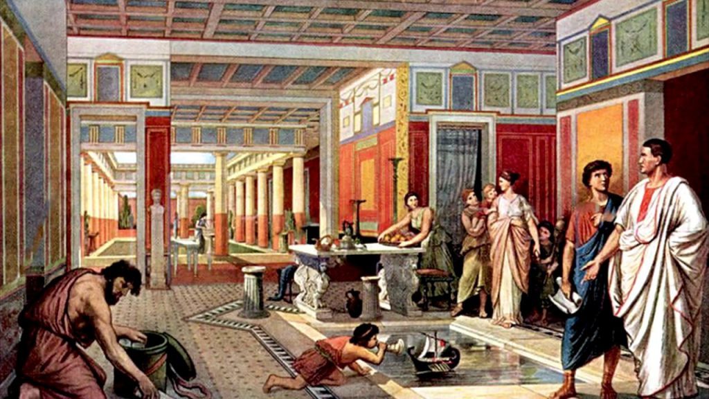 Как древние римляне спасались от летней жары