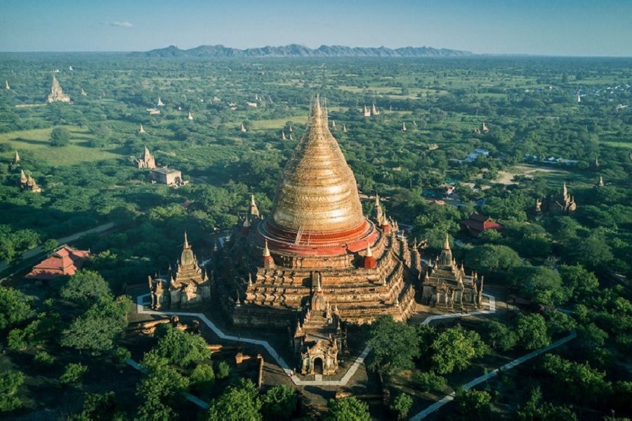 В древний город Баган в Мьянме пришли мародеры