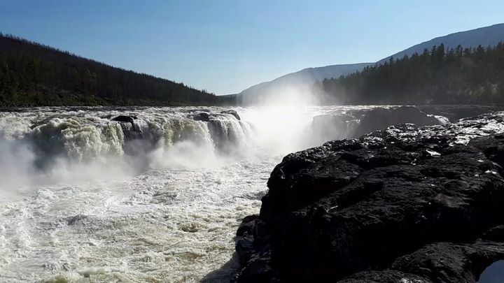 Большой Курейский водопад: как побывать в одном из красивейших уголков планеты