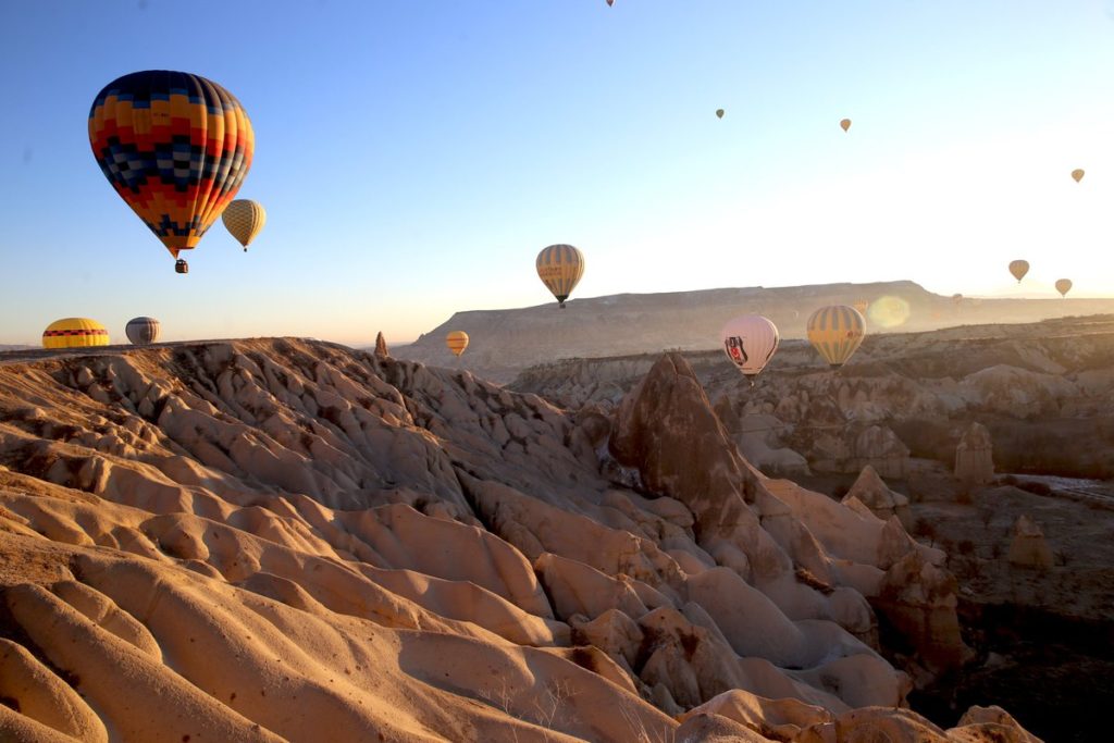 В Каппадокии возобновили полеты на воздушных шарах