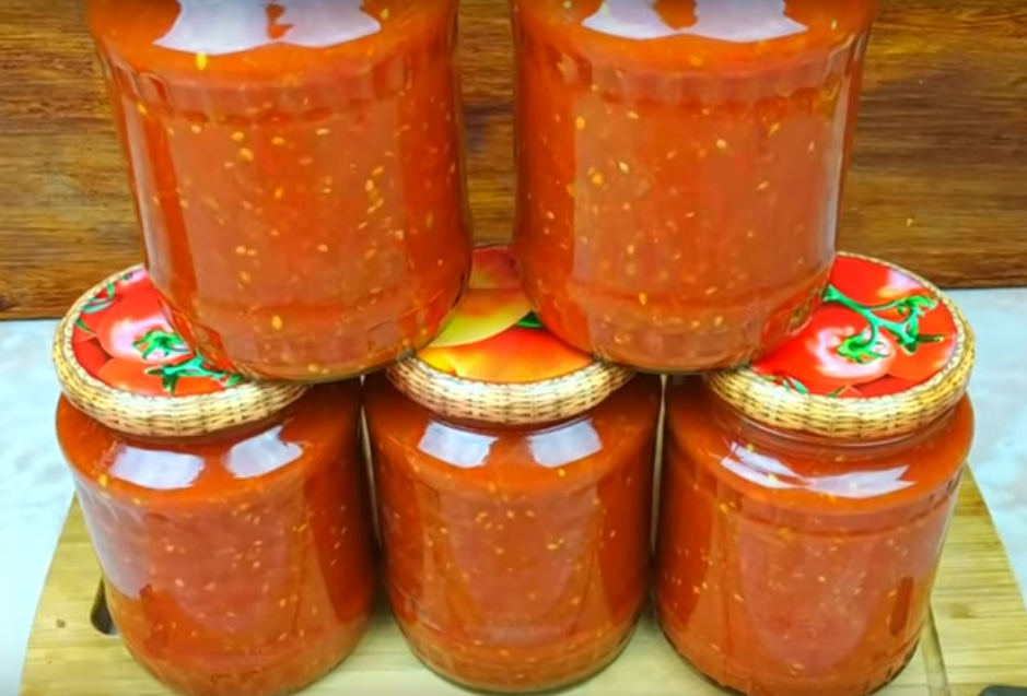 Вкуснейший томат на зиму без уксуса и стерилизации