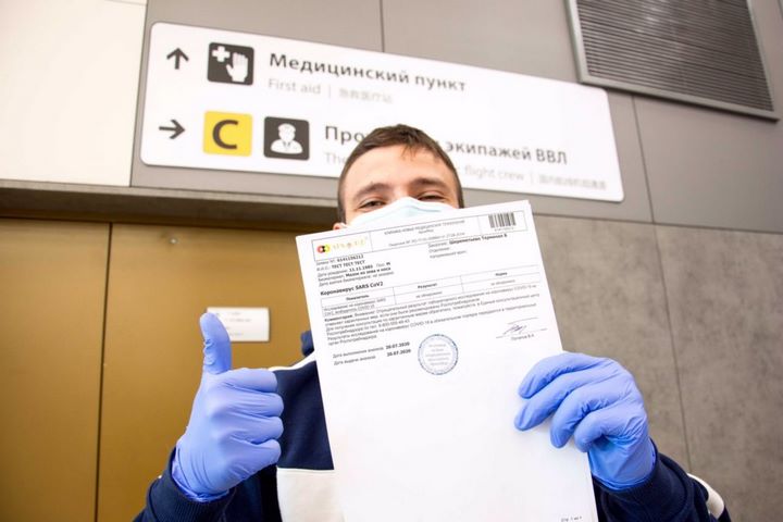 Тесты на COVID, сделанные в аэропорте, придётся переделывать