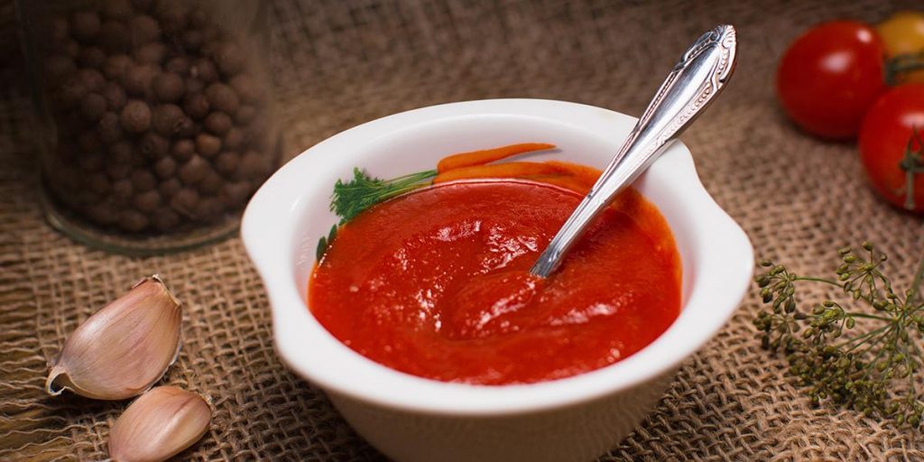 Домашний кетчуп без крахмала