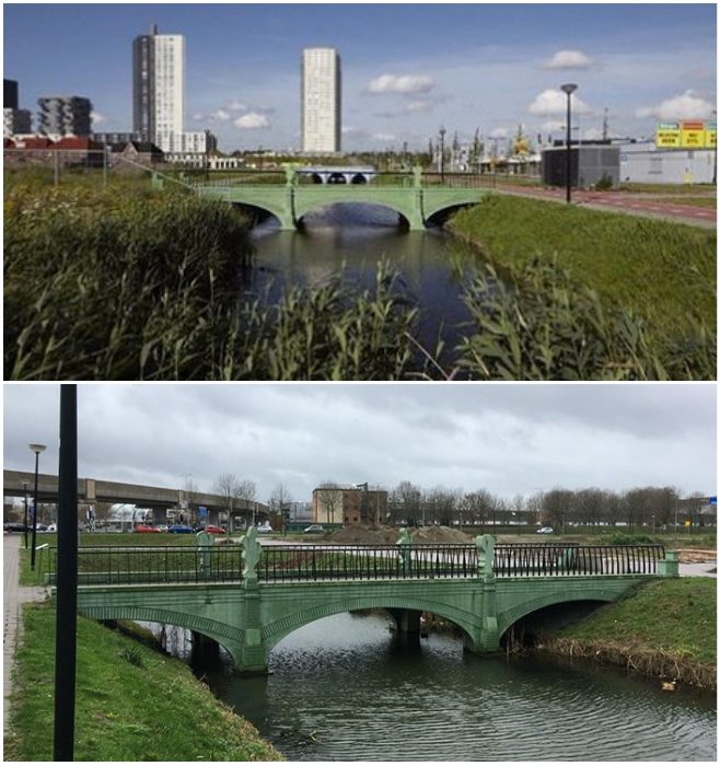 7 вымышленных мостов с купюр евро обрели реальные очертания в голландском городке
