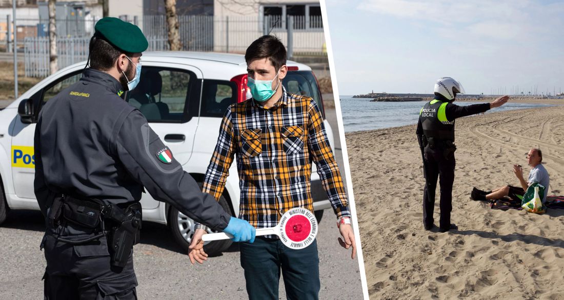 Италия и Испания ужесточают карантинные меры