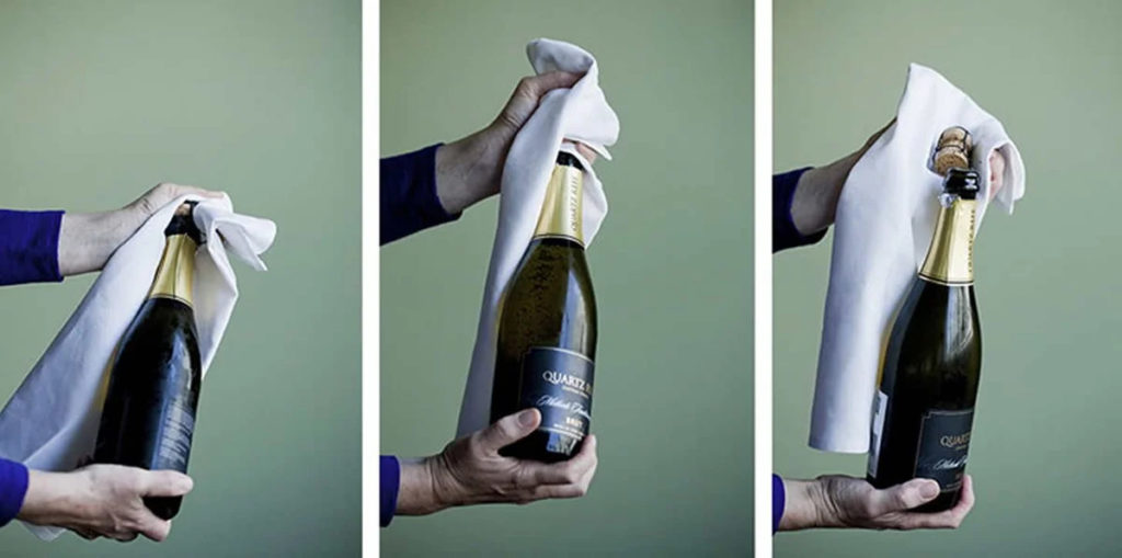 Как легко и просто открыть бутылку шампанского