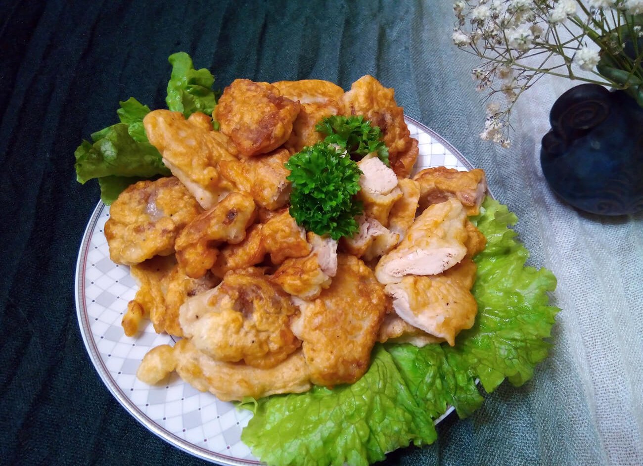 Курица в тесте рецепт на сковороде с фото