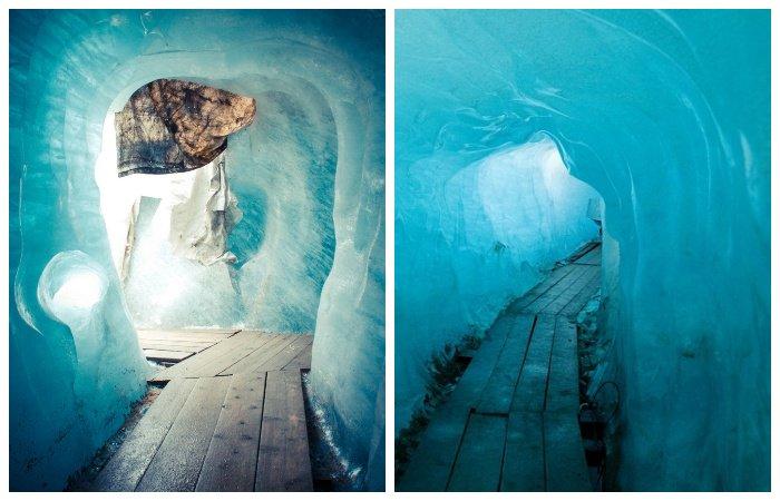 Катаклизмы природы: Тающий ледник в швейцарских Альпах стал причиной закрытия старинного отеля